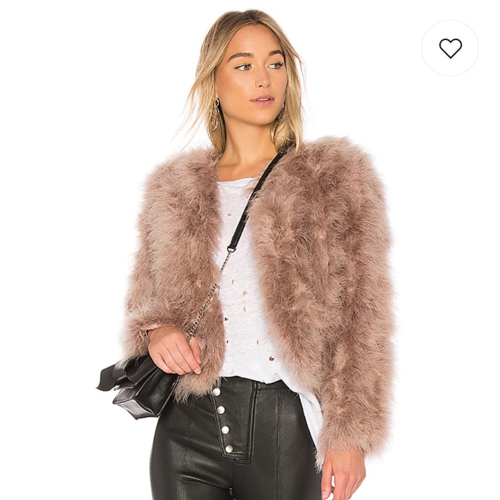 Lamarque Deora Coat in Rose Dust